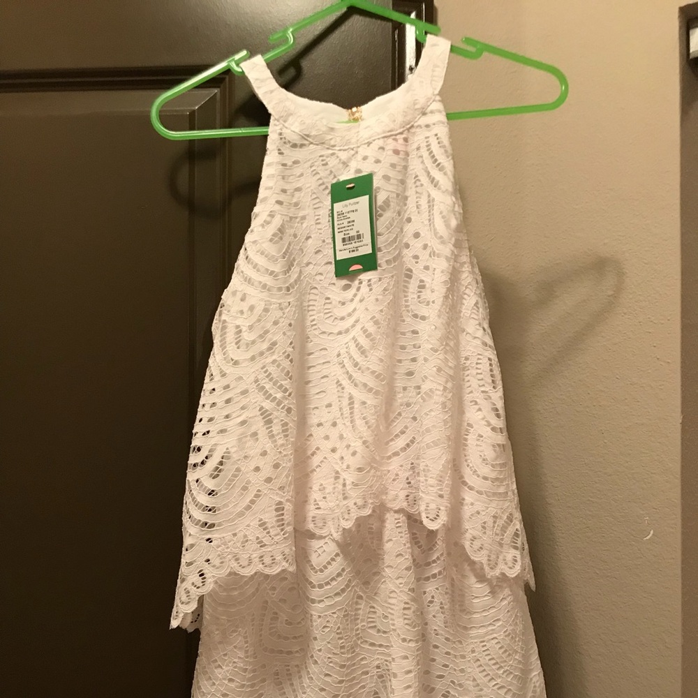 NWT Lilly Pulitzer white romper
